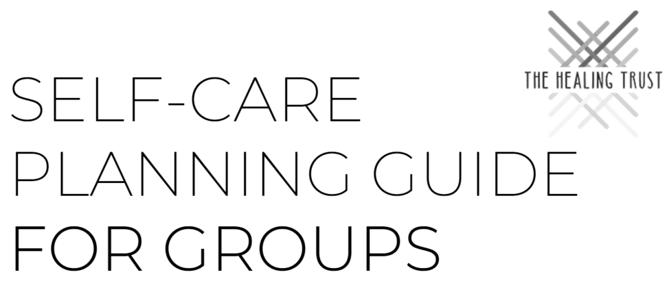 Self-care planning guide for groups